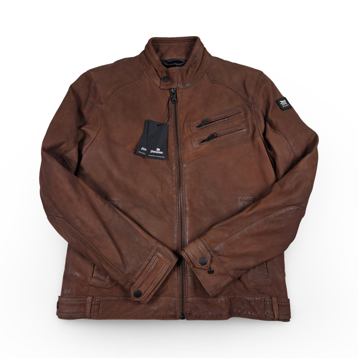 Vanguard Chainracer VLJ2308187-8250 Lederjacke Leather Jacket Größen M bis XXXL