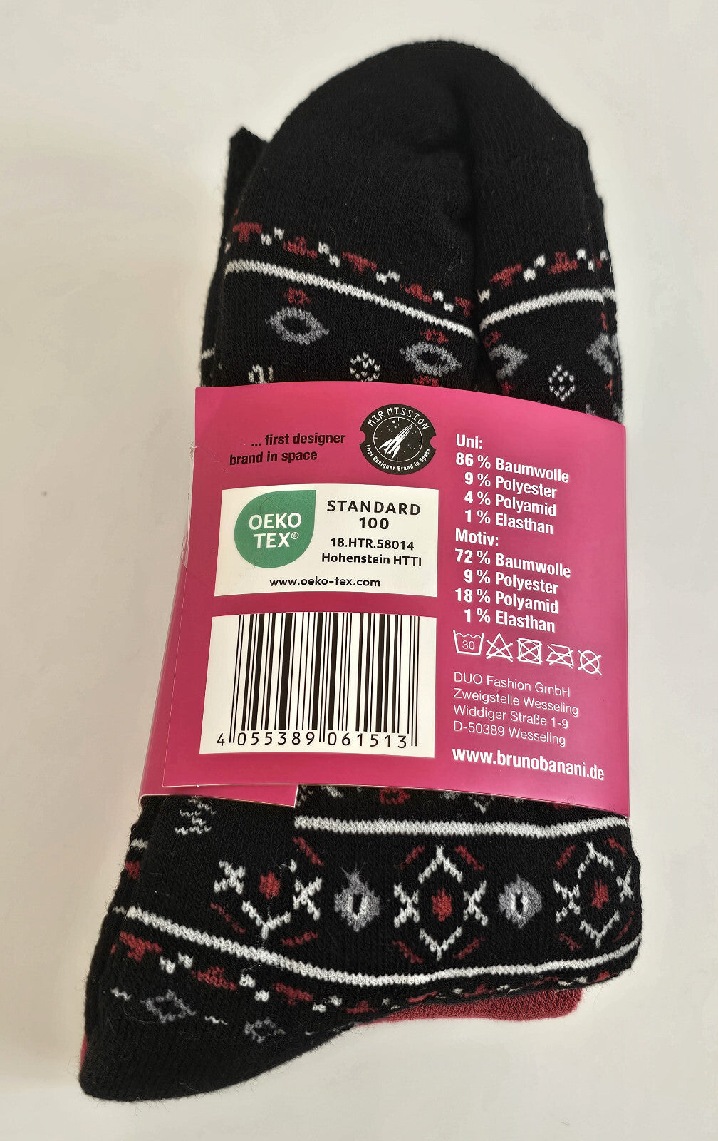 18 Paar Bruno Banani Damen Winter Sport Thermo Socken Thermosocken 35/38