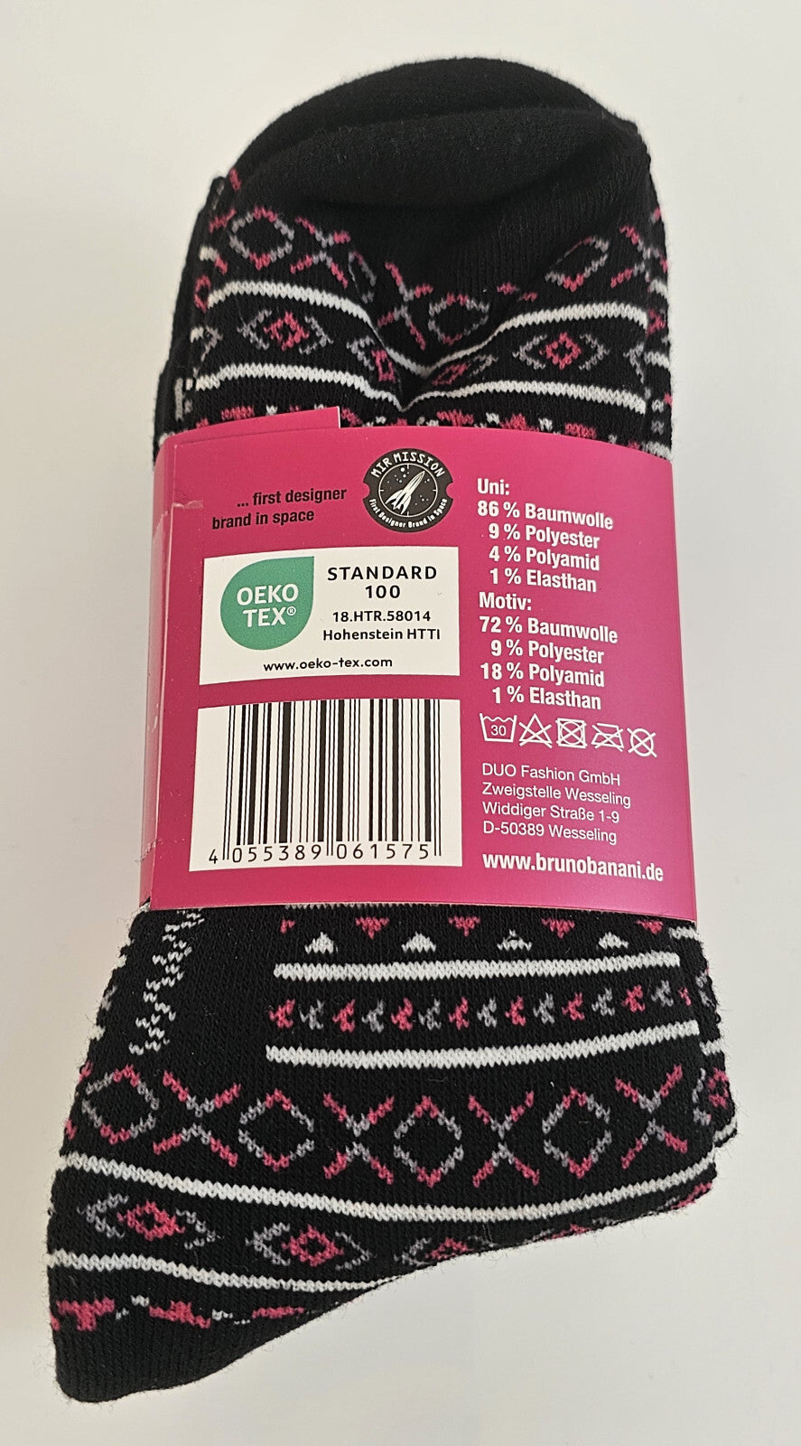 18 Paar Bruno Banani Damen Winter Sport Thermo Socken Thermosocken 39/42