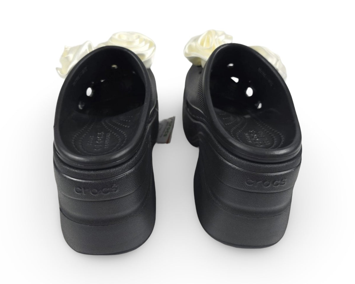 Crocs  Siren Rosette Clog Pantolette  Schuhe Größen 36-37 bis 42-43