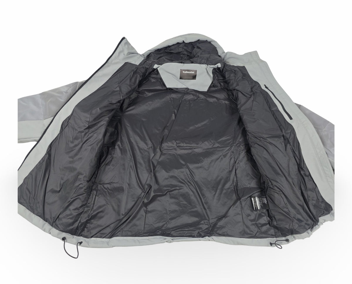 Valkental Herren Daunenjacke Winterjacke Puffer Jacket Reflective Größen S - 5XL