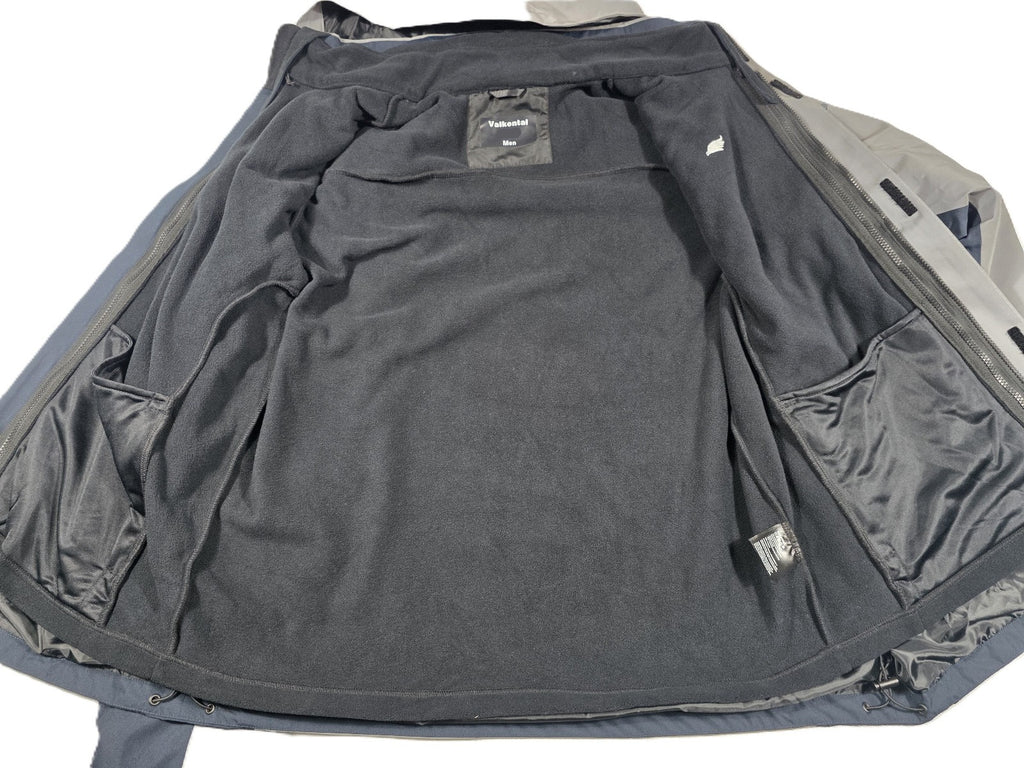 Valkental Herrenjacke 3in1 Smart Jacket Jacke   mit Fleece Zipp  Größe L