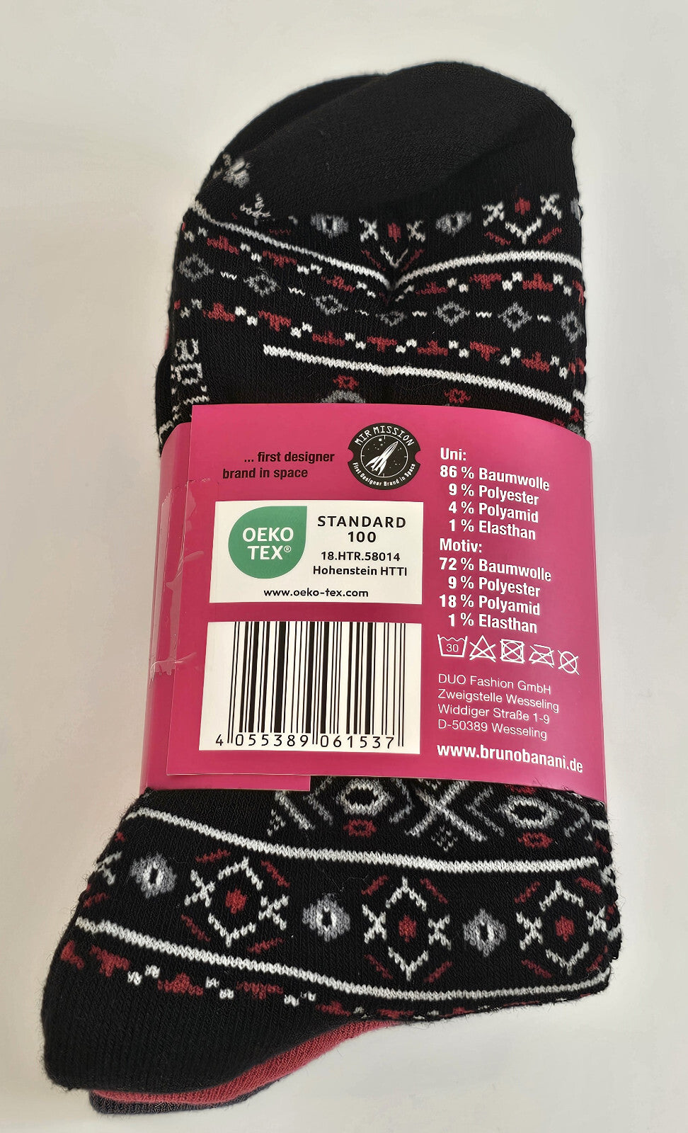 18 Paar Bruno Banani Damen Winter Sport Thermo Socken Thermosocken 39/42