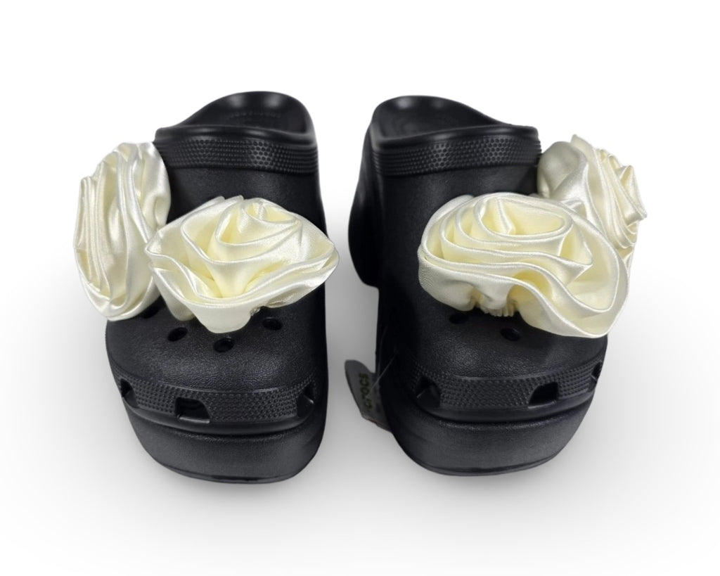Crocs  Siren Rosette Clog Pantolette  Schuhe Größen 36-37 bis 42-43