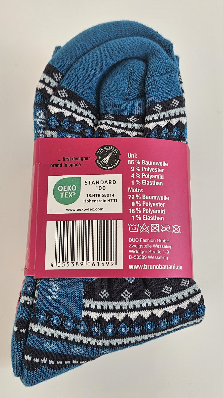 18 Paar Bruno Banani Damen Winter Sport Thermo Socken Thermosocken 35/38