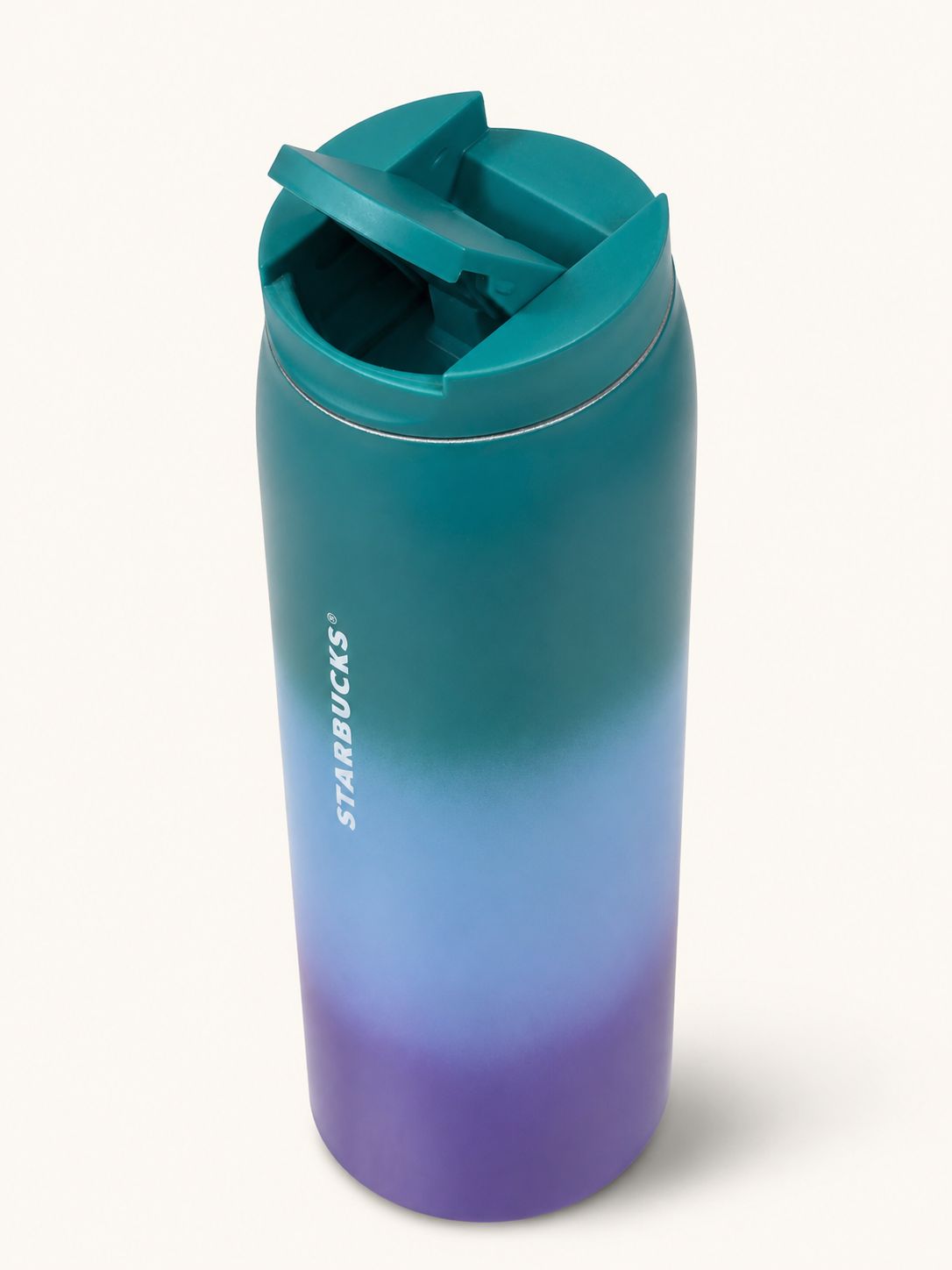 Starbucks Thermobecher Tumbler SS Hori Gradient Edelstahl Schriftzug 16oz /473ML