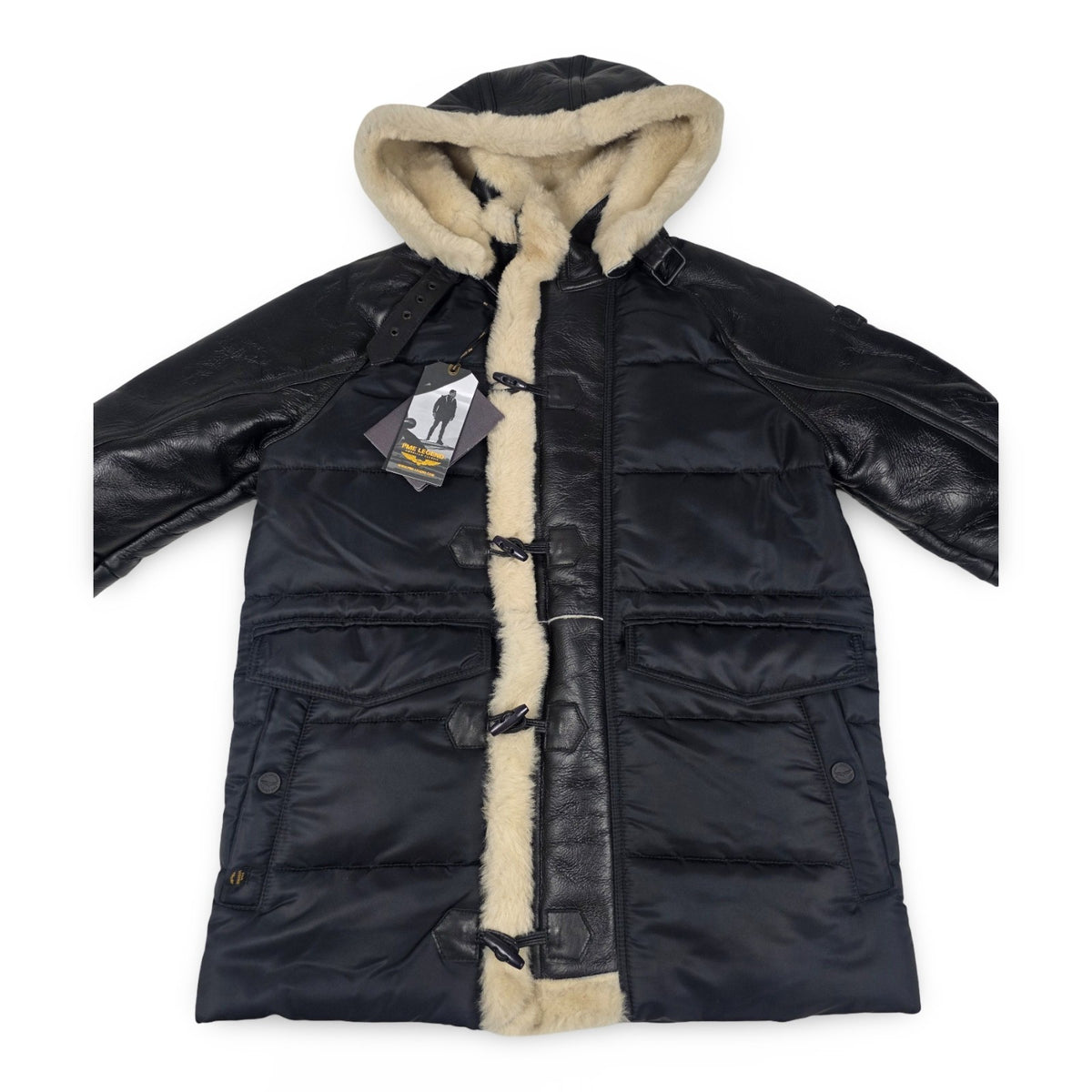 PME Legend Rockglicer PLJ2509708-999 Teil Lederjacke  Leather Jacket  Größe M