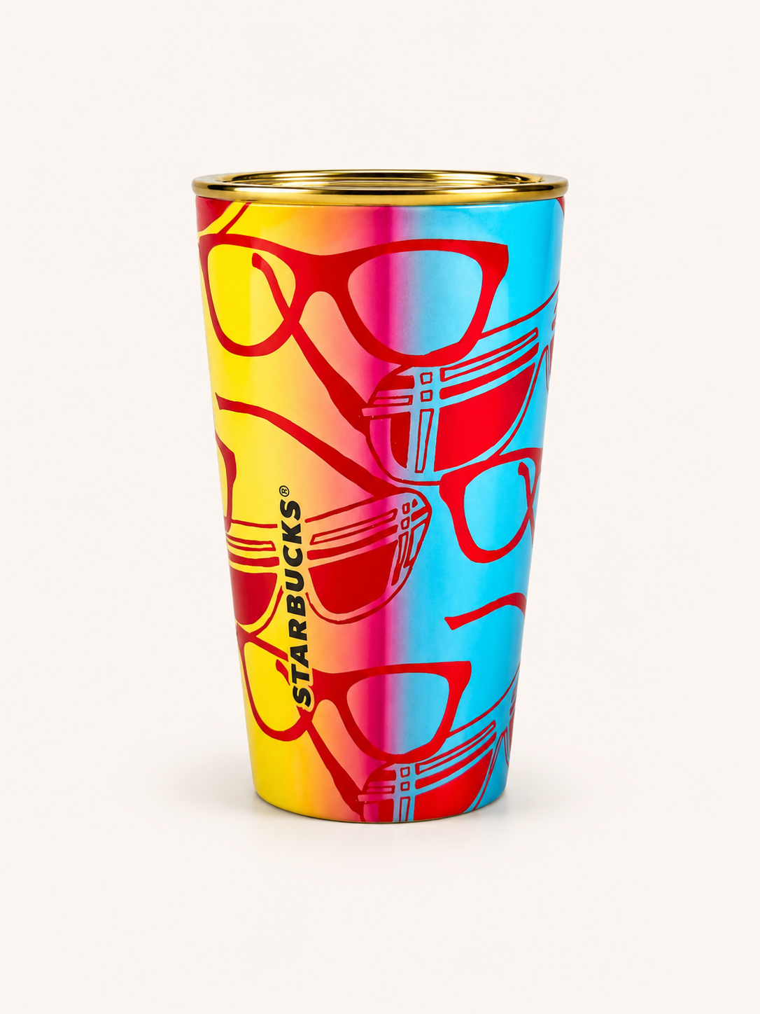 Starbucks Becher Tumbler SS Sunglasses Multi Edelstahl 12oz / 354ML