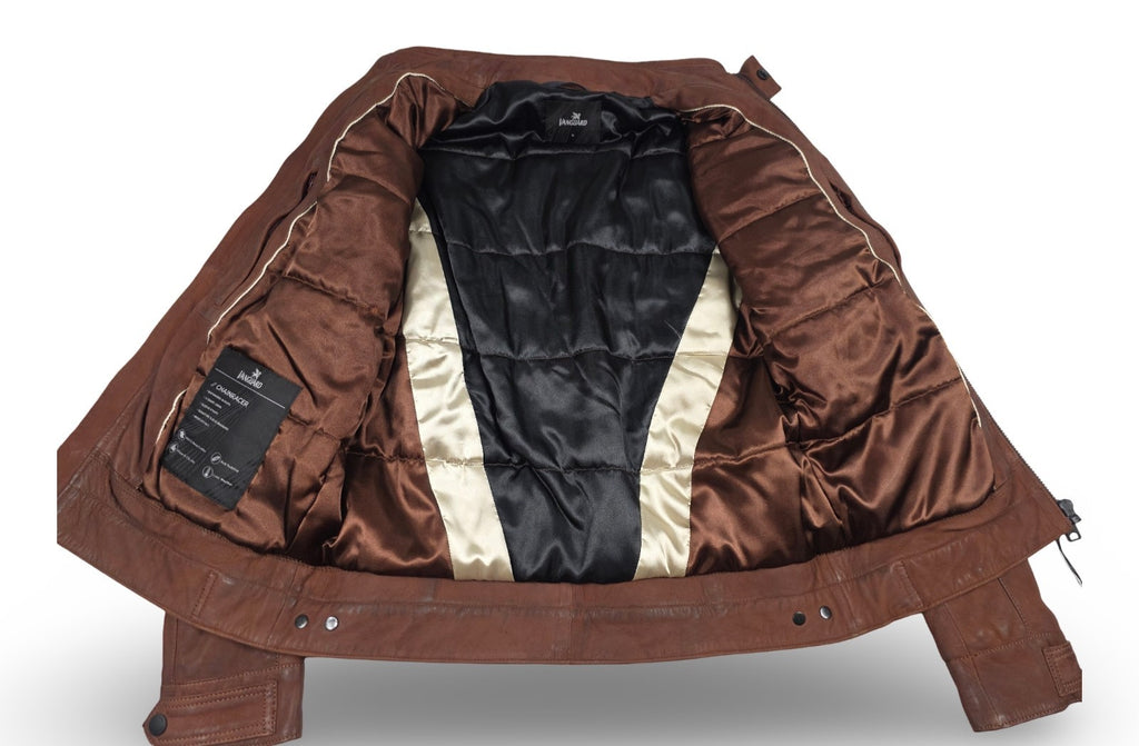 Vanguard Chainracer VLJ2308187-8250 Lederjacke Leather Jacket Größen M bis XXXL