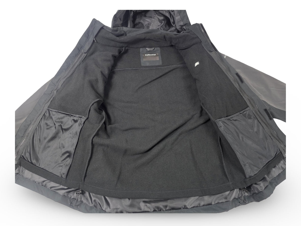 Valkental Herrenjacke 3in1 Smart Jacket Jacke mit Fleece Zipp Größen S bis 2XL