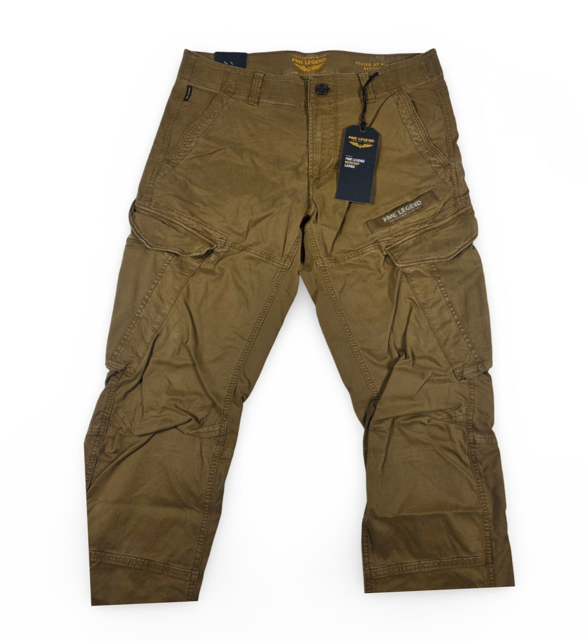 PME Legend Nordrop Stretch Twill tapered Fit Cargohose Cargo Pant  31/34, 32/34
