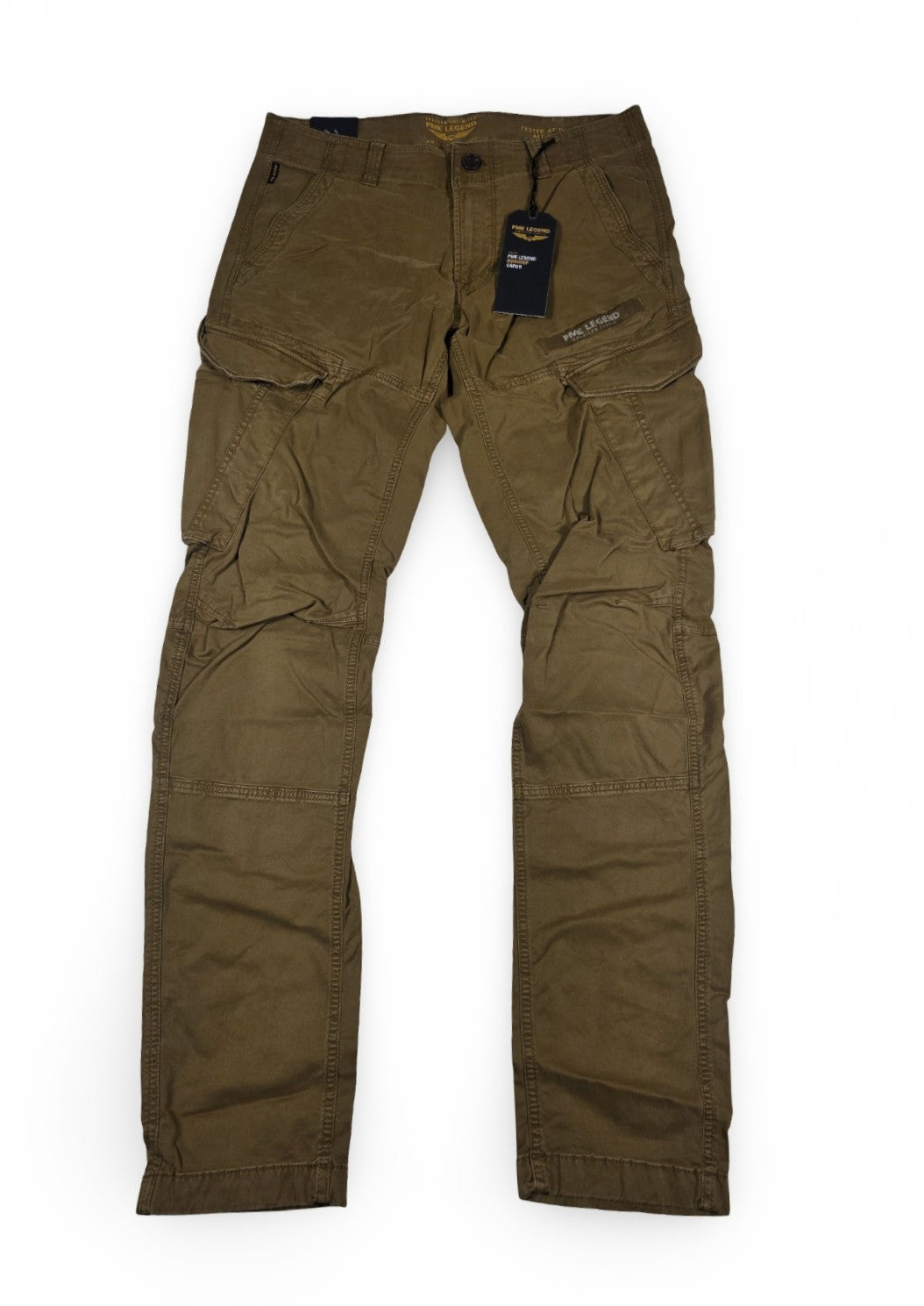 PME Legend Nordrop Stretch Twill tapered Fit Cargohose Cargo Pant  31/34, 32/34
