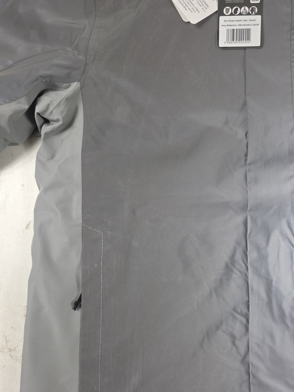 Valkental Herrenjacke 3in1 Smart Jacket Jacke mit Fleece Zipp Größen M bis 5XL