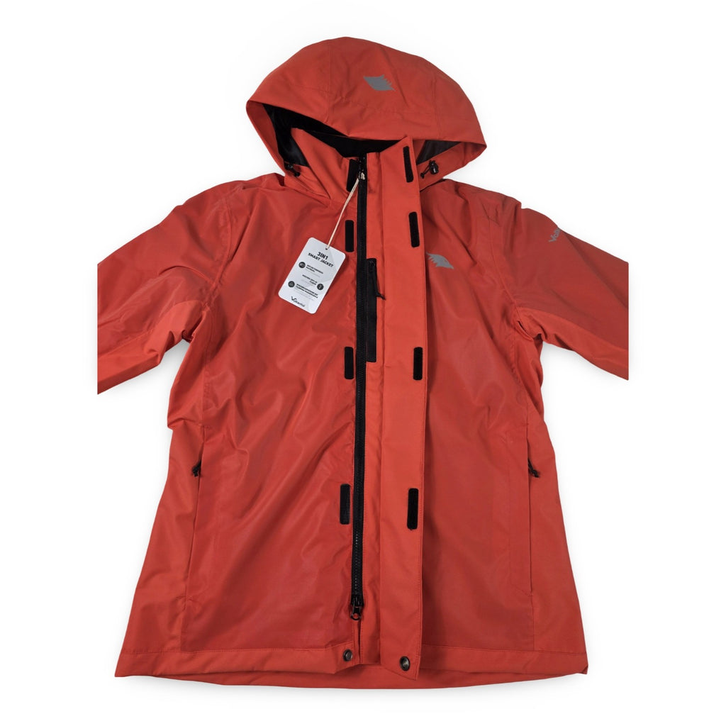 Valkental Damenjacke 3in1 Smart Jacket Jacke mit Fleece Zipp Größen XS bis 4XL
