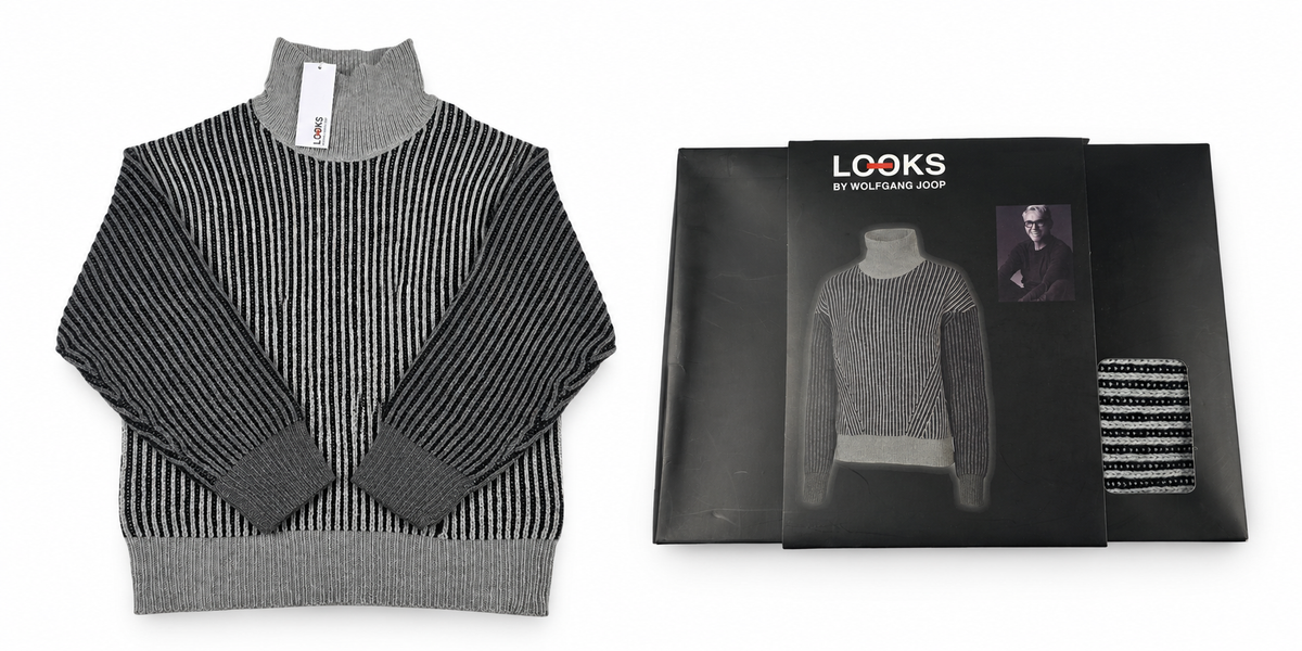 Looks by Wolfgang Joop Damen Rollkragen Strickpullover Größe M