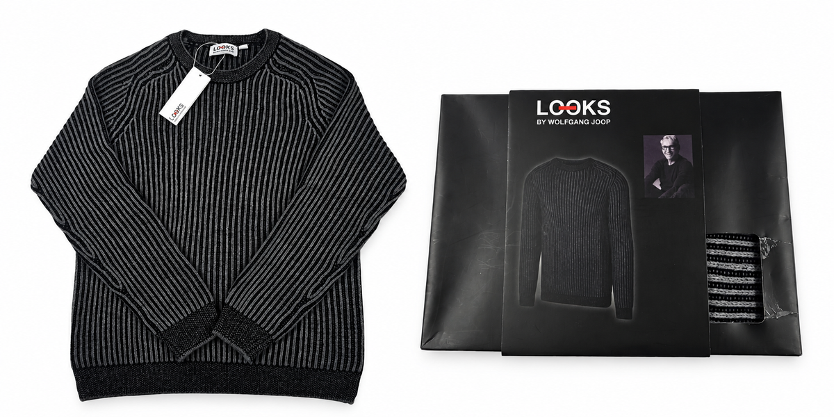 Looks by Wolfgang Joop Herren Strickpullover Größe L